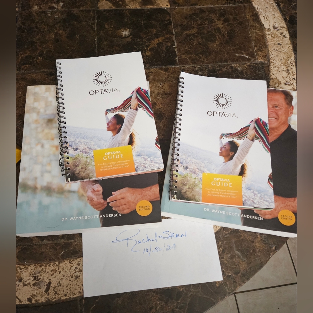 Optavia Lifetime Books (this is for ONE set)
